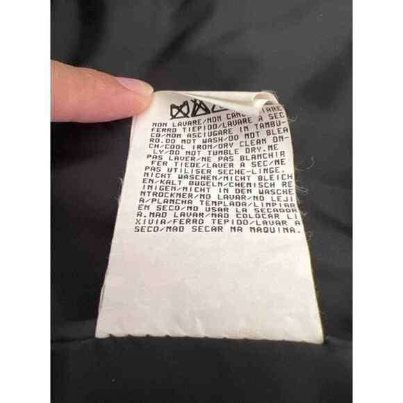 SISLEY Black Lined Jacket Made in Italy, XS - Picture 10 of 10